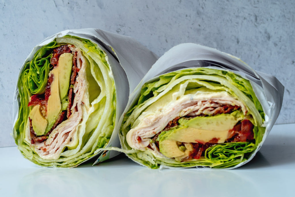Turkey Club Lettuce Wraps with Garlic Aioli Recipe Primal Kitchen®