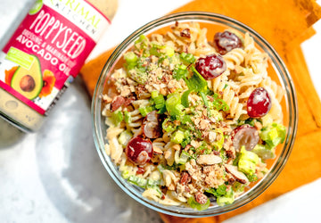 Easy Pasta Salad with Poppyseed Dressing