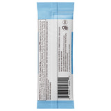 Nutrition label of a single serving packet of Primal Kitchen Collagen Fuel Vanilla Coconut collagen peptide drink mix with a light blue and white label on a light grey background.