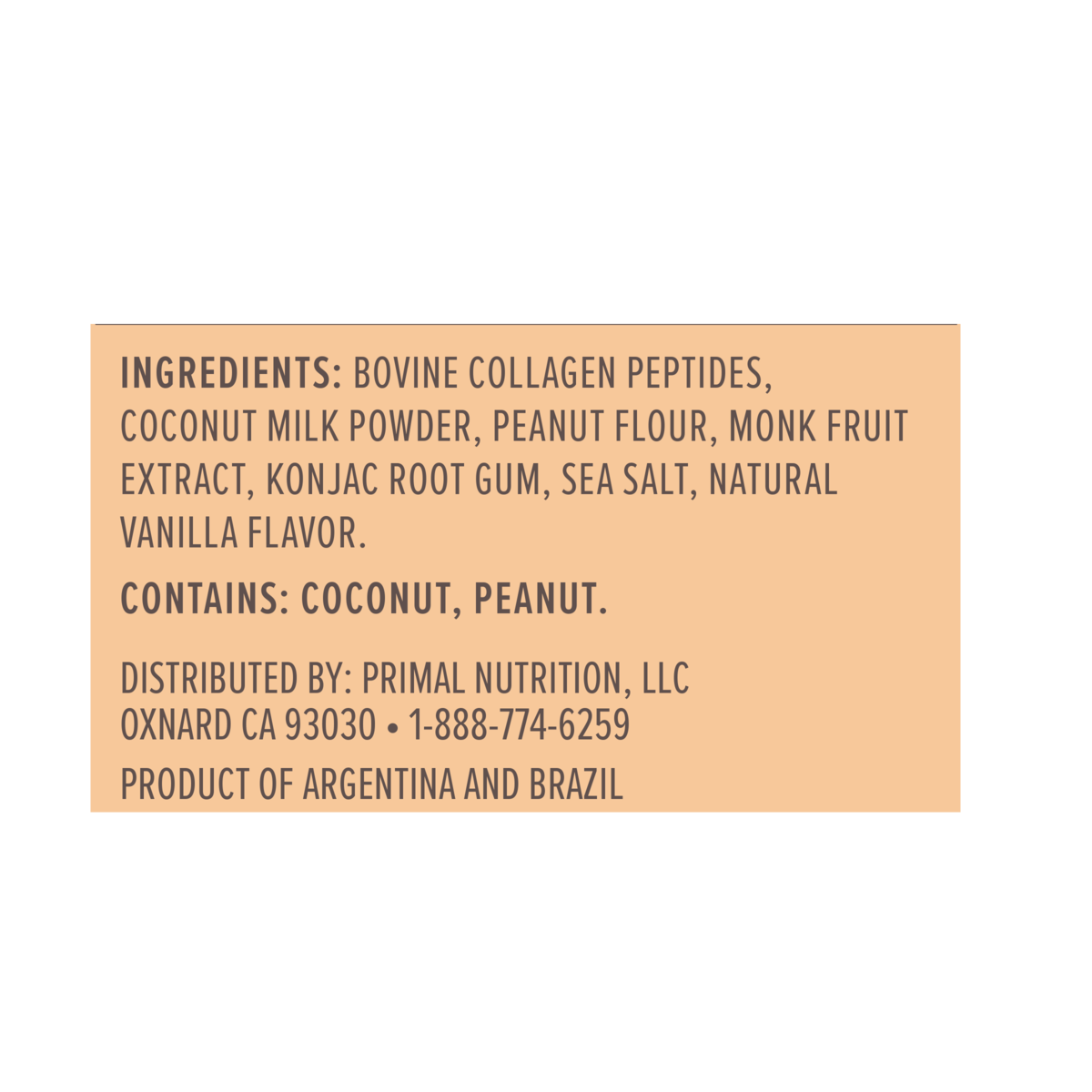 Ingredients
