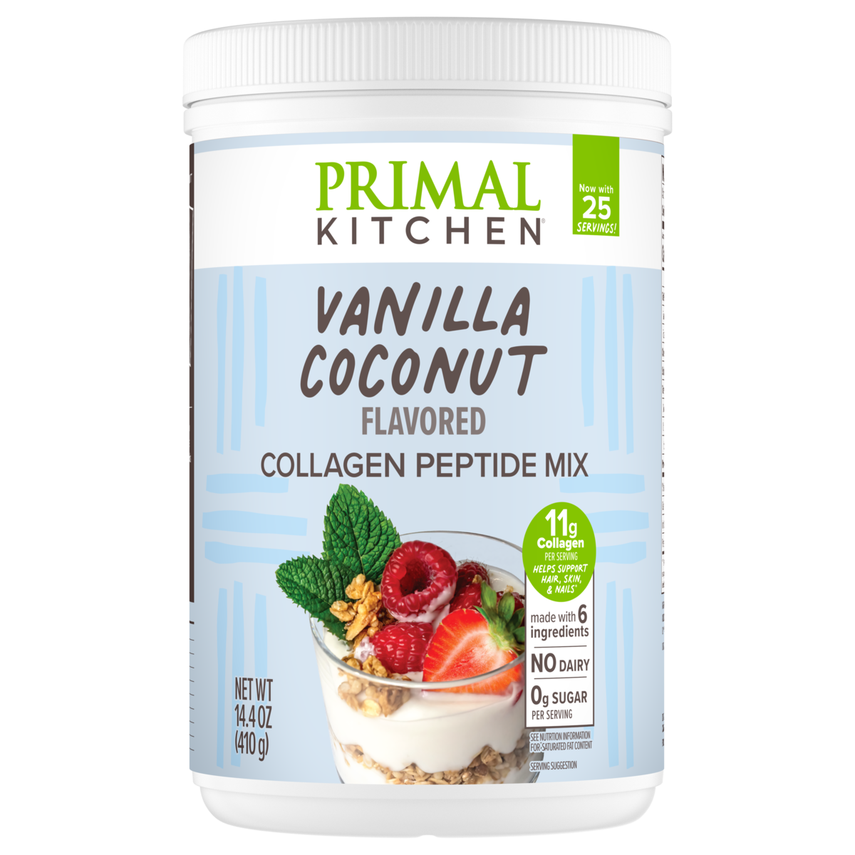 Vanilla Coconut Flavored Collagen Peptide Mix