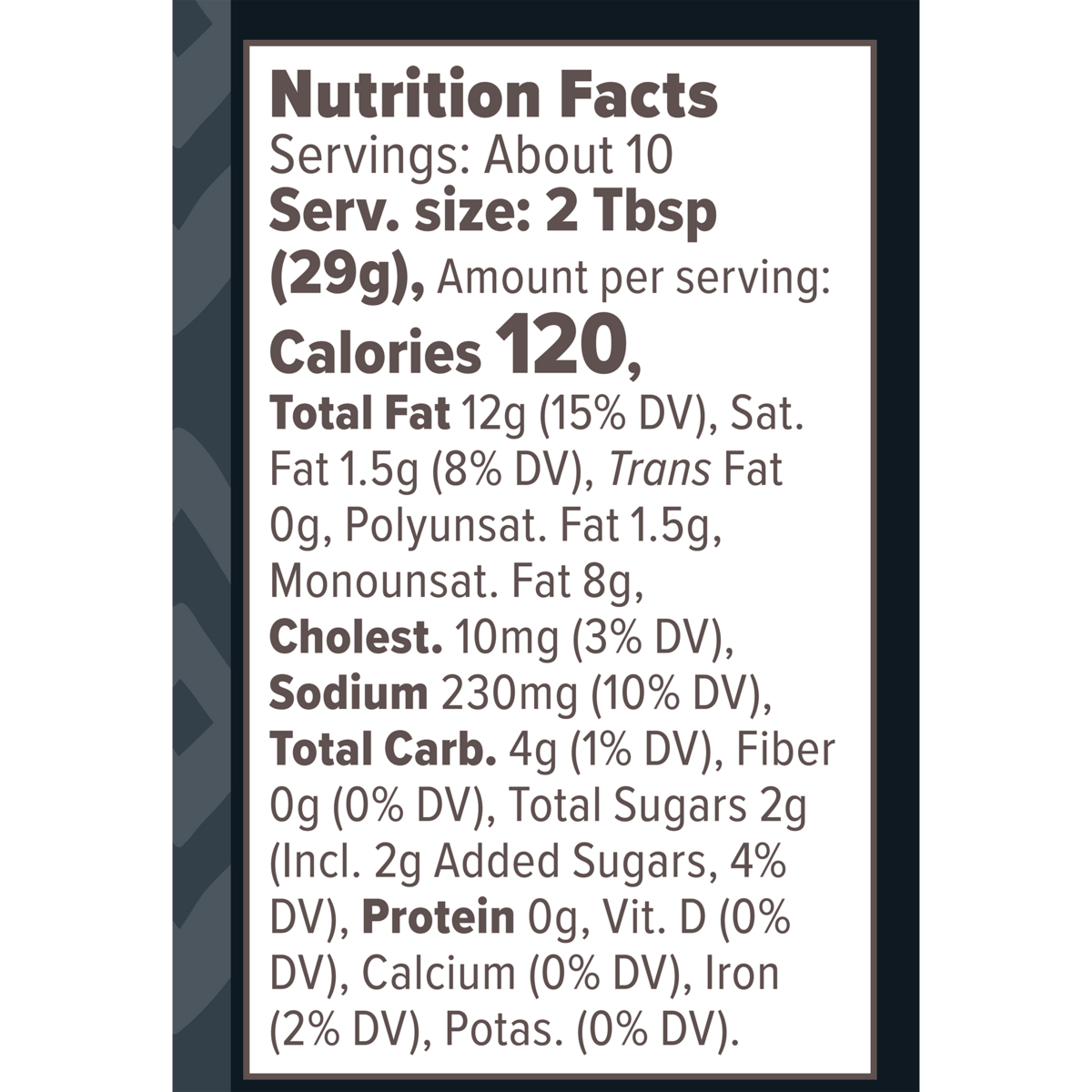 Nutrition Facts
