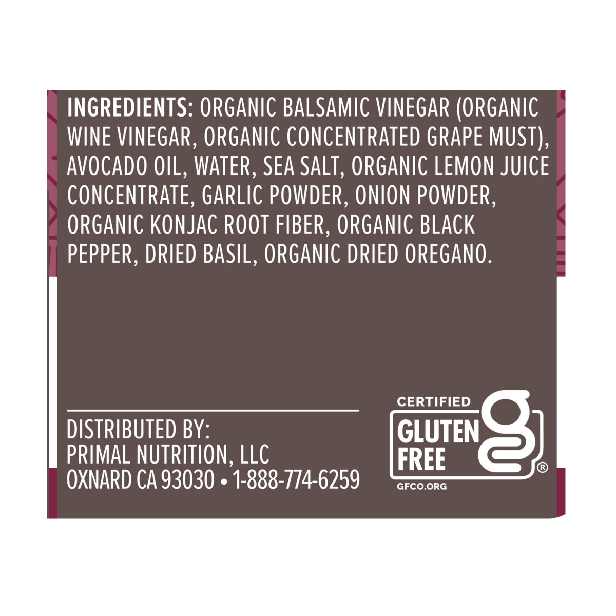 Ingredients