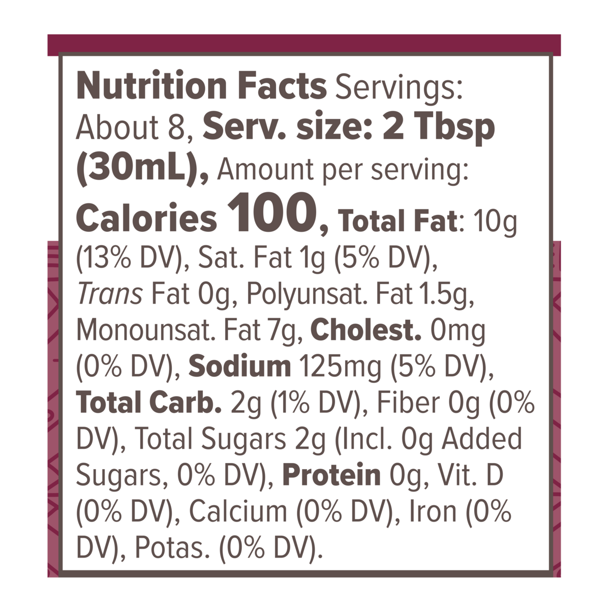 Nutrition Facts