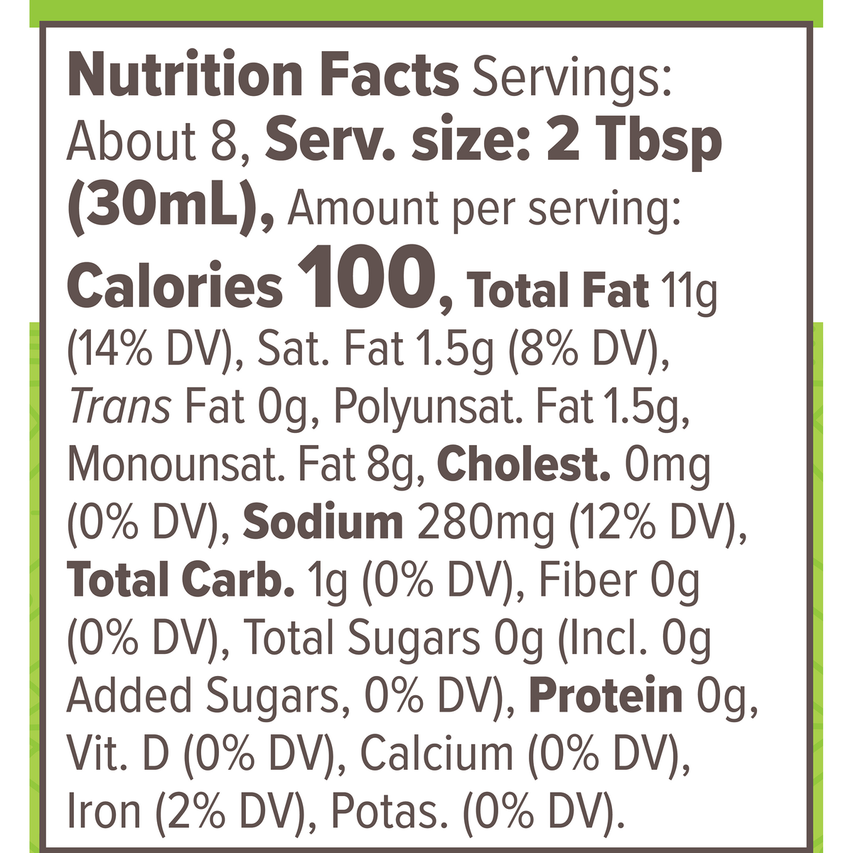 Nutrition Facts