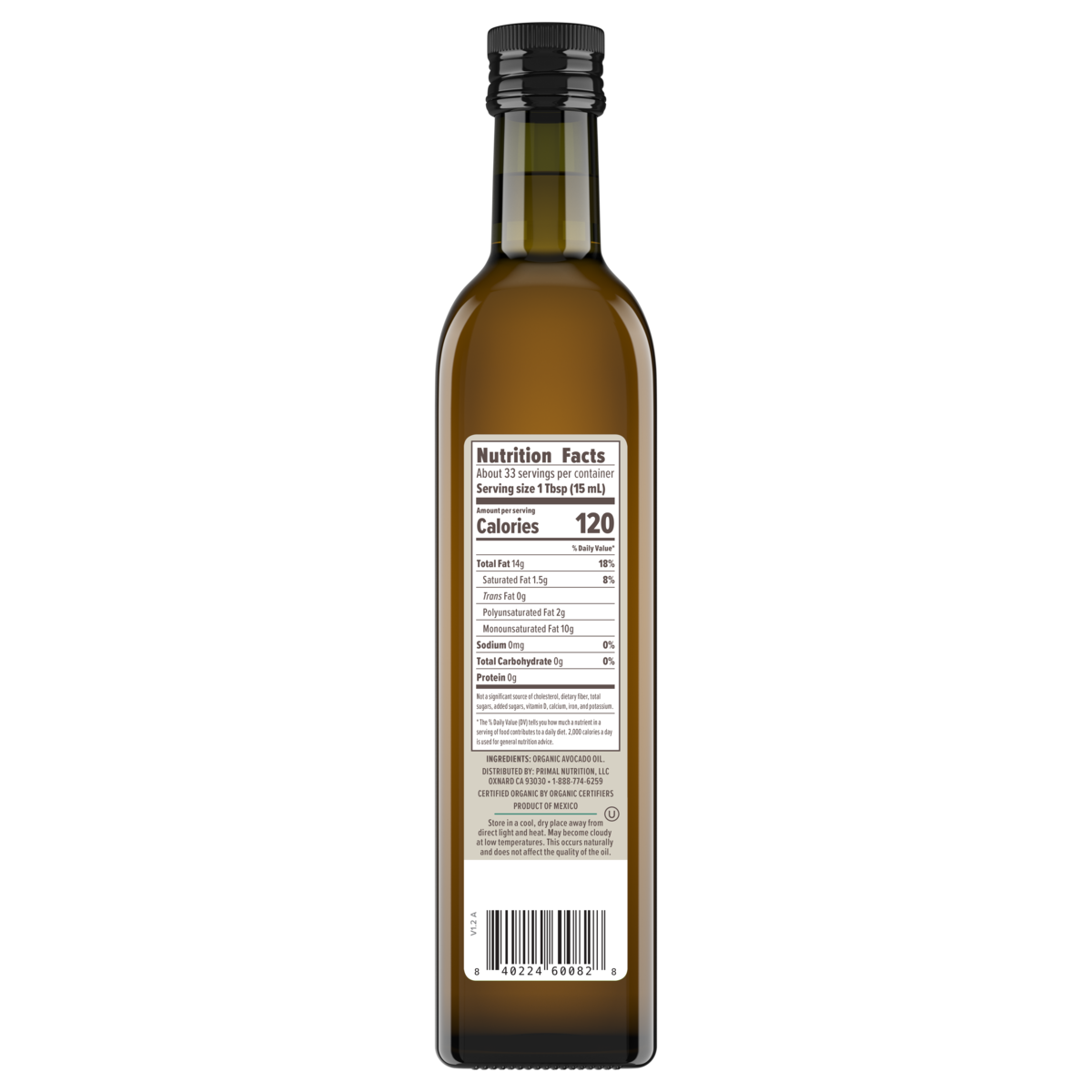 Organic Avocado Oil