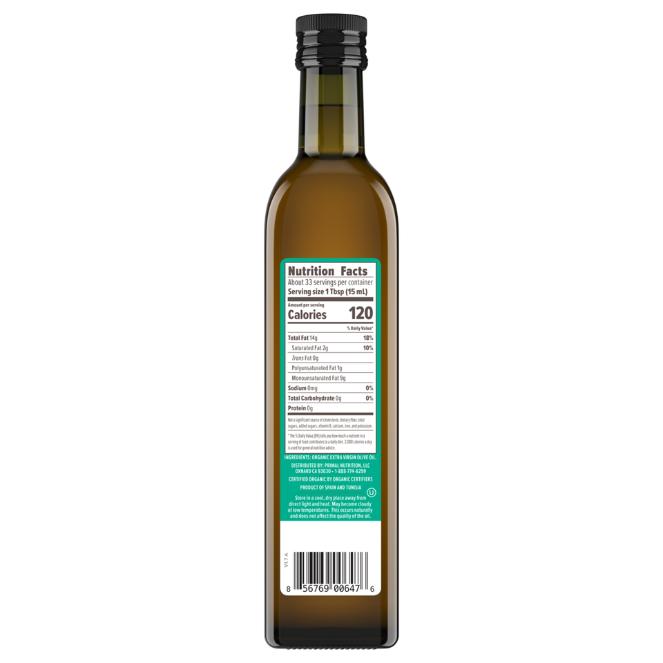 Organic Extra Virgin Olive Oil