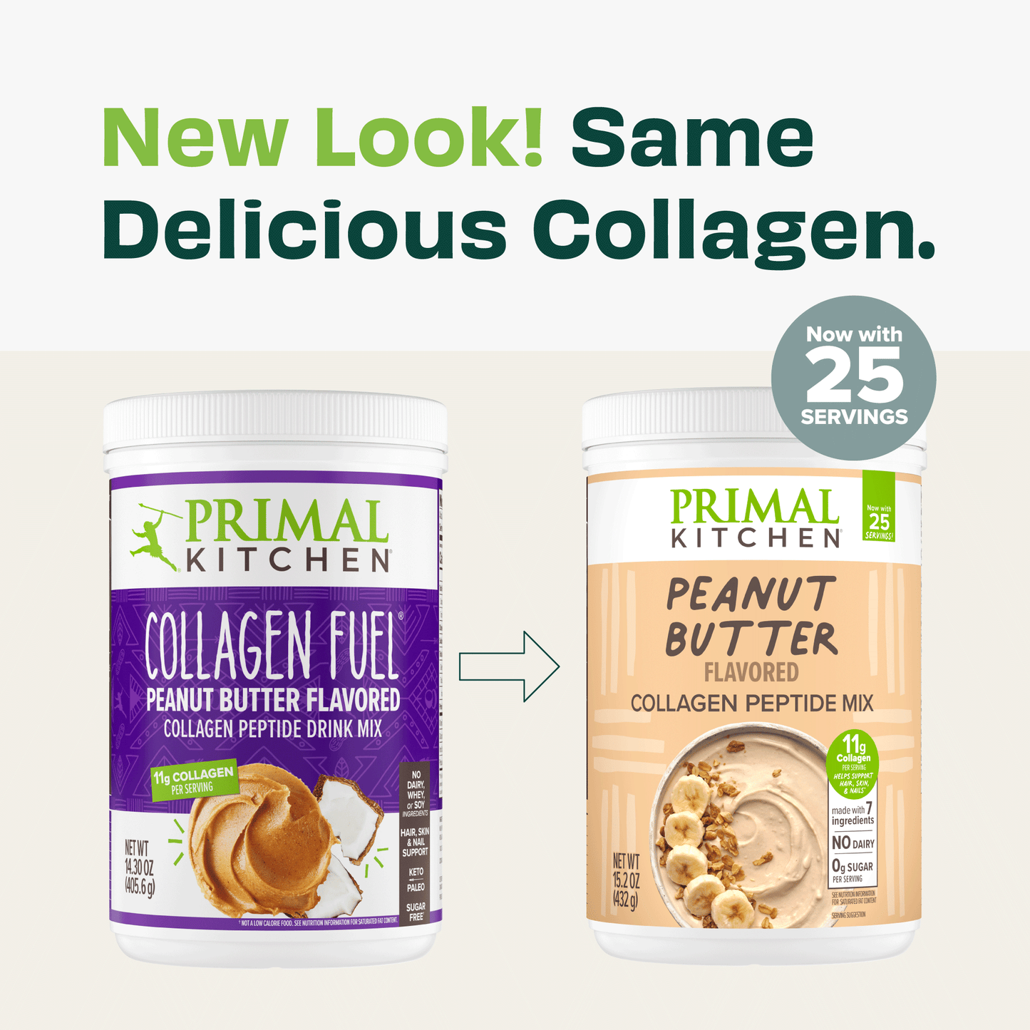 COLLAGEN FUEL® Drink Mix - Peanut Butter