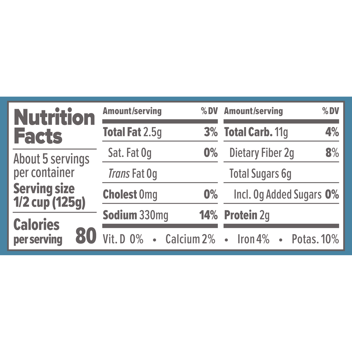 Nutrition Facts