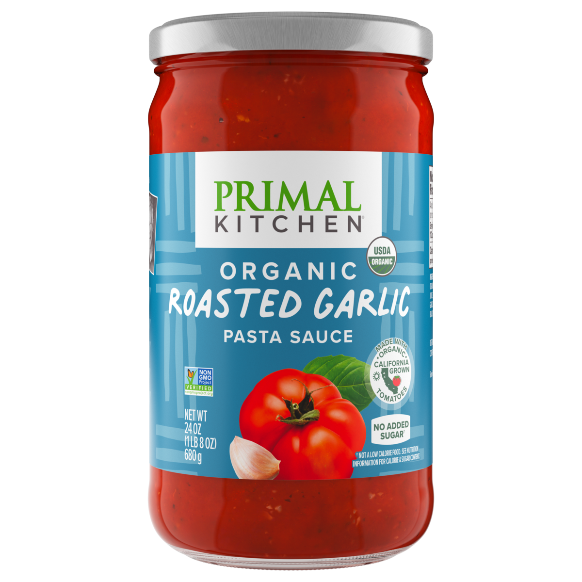 plant based garlic sauce Roasted Garlic Marinara Sauce | No Added Sugar