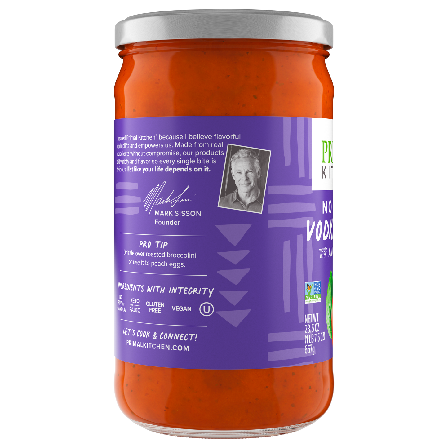 No Dairy Vodka Sauce