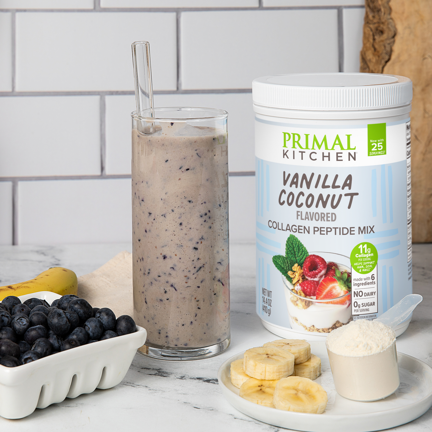 Vanilla Coconut Flavored Collagen Peptide Mix