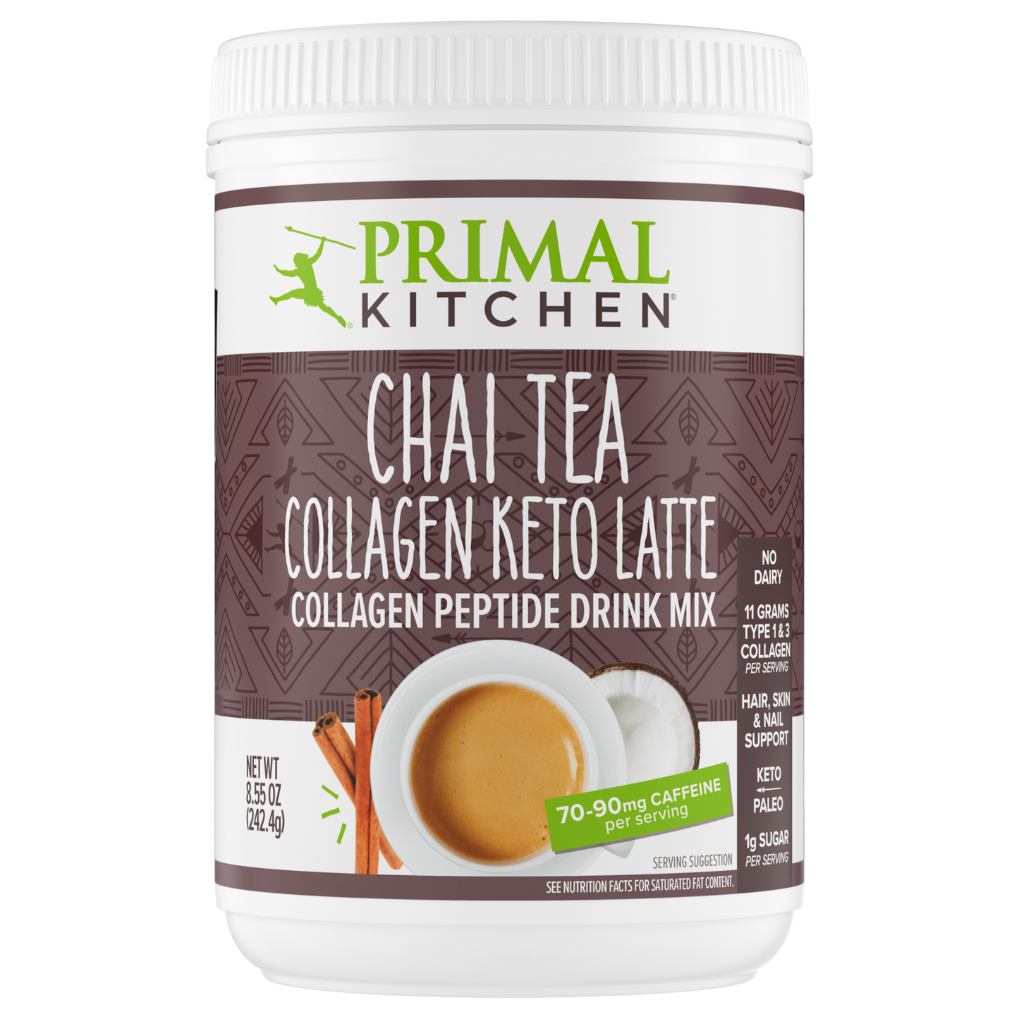 Chai Tea Collagen Keto Latte Drink Mix - 8.5 oz