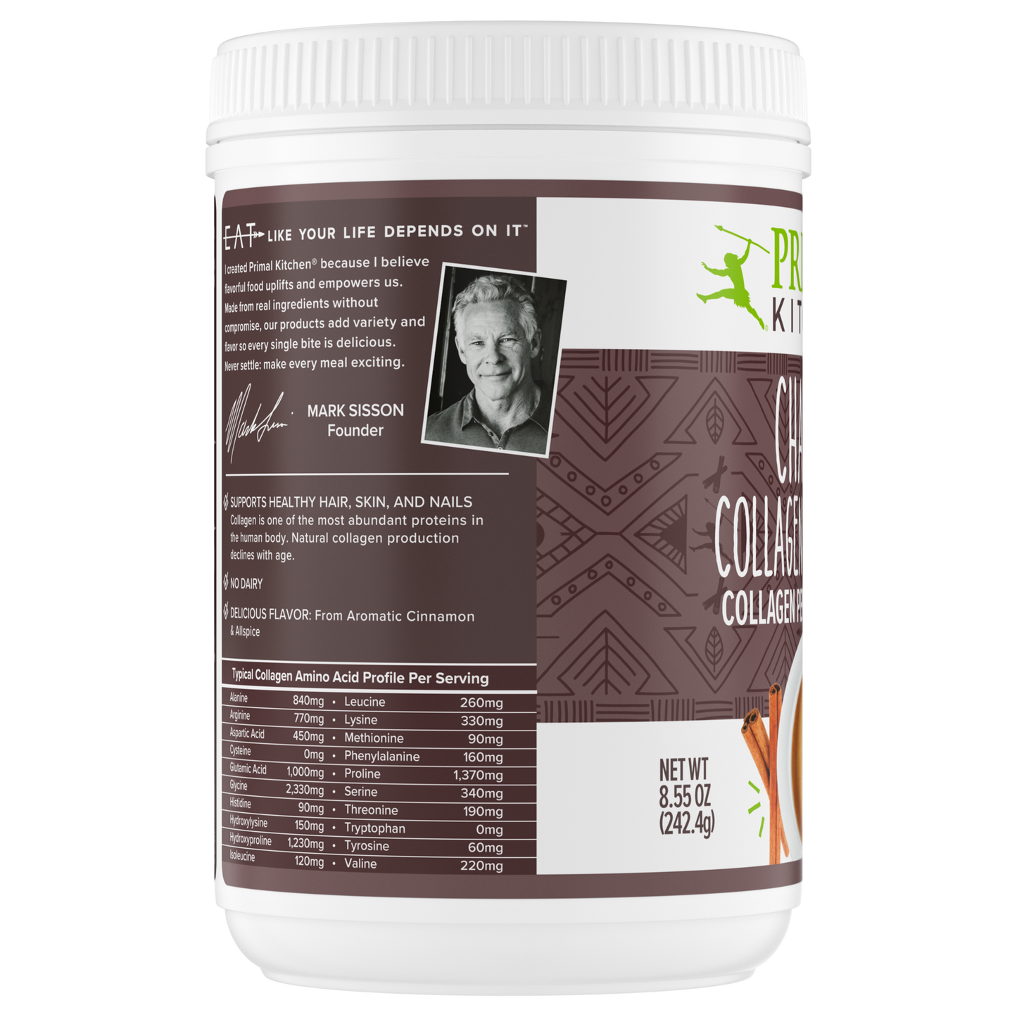 Chai Tea Collagen Keto Latte Drink Mix - 8.5 oz