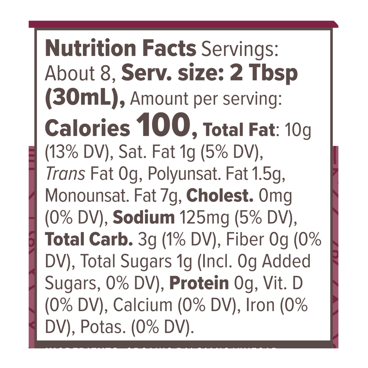 Nutrition Facts