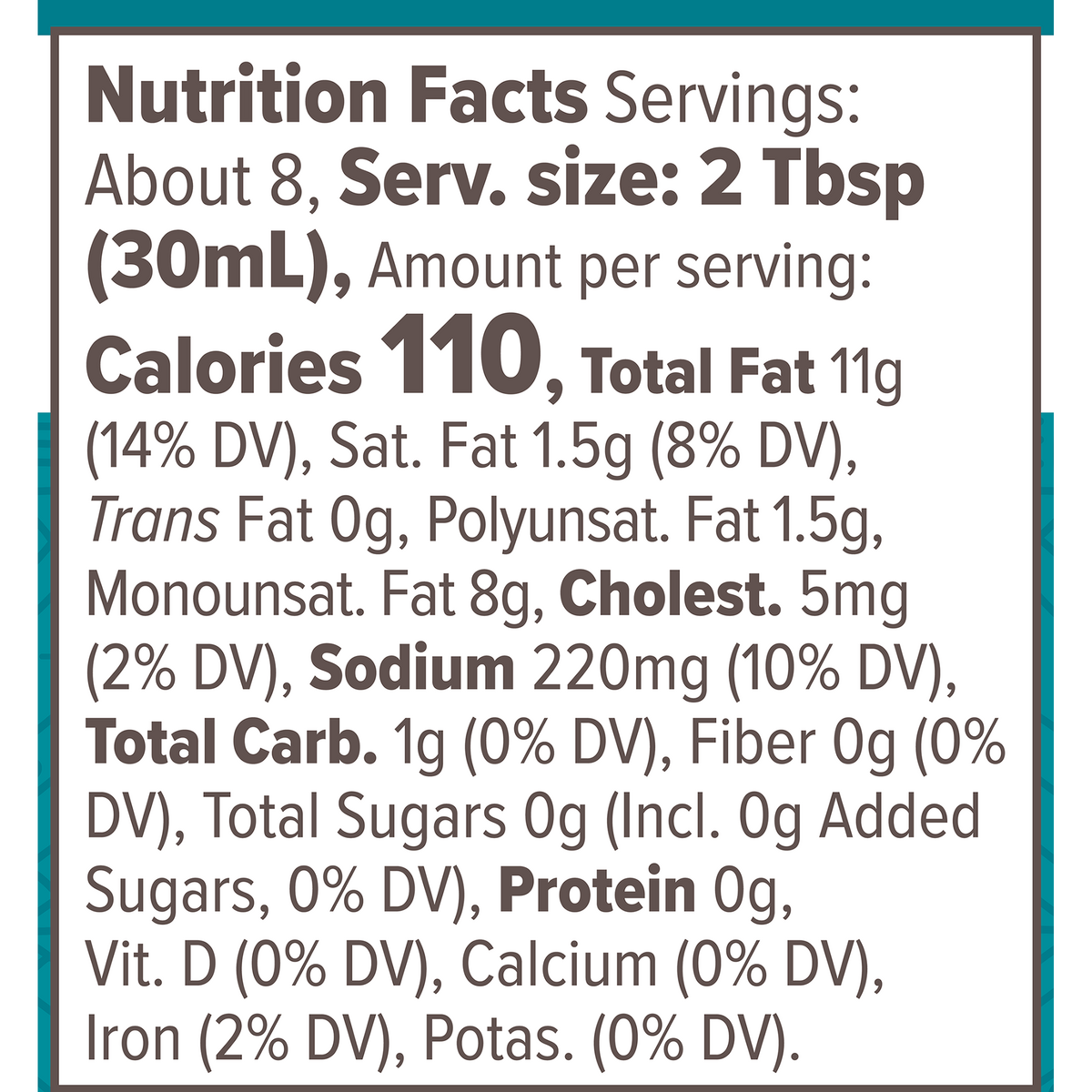 Nutrition Facts