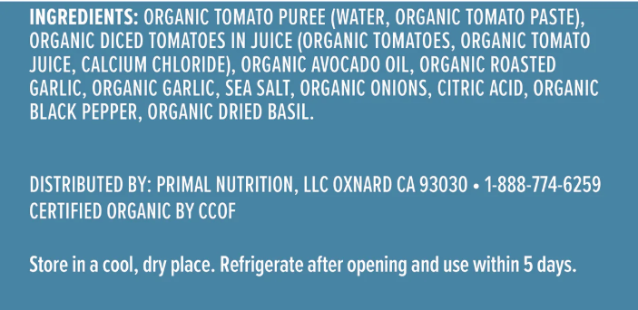 Ingredients