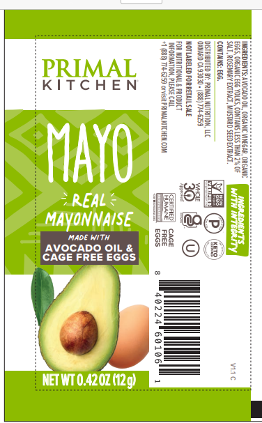 Mayo with Avocado Oil Sample