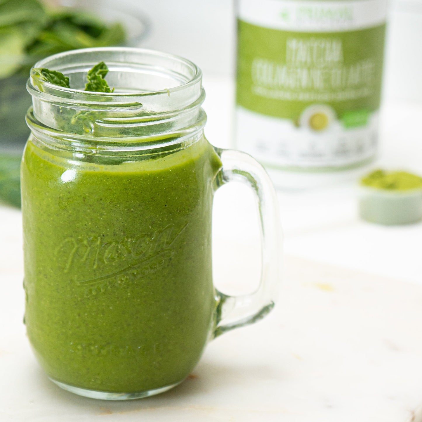 Matcha Collagen Keto Latte Drink Mix - 9.3 oz