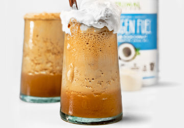 No-Dairy Blended Iced Collagen Coffee
