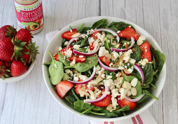 Strawberry Spinach Salad