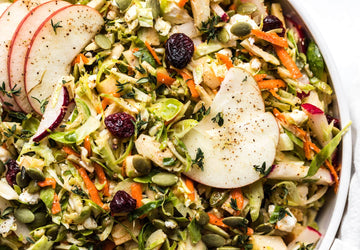 Shaved Brussels Sprout Salad