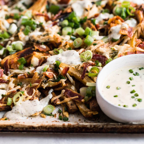 Chicken Bacon Ranch Loaded Fries