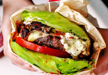 Blue Cheese and Bacon Burger