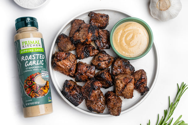 Grilled Balsamic Steak Bites