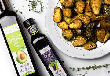Sweet and Sour Roasted Brussels Sprouts