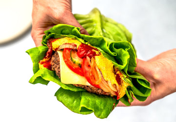 Classic Cheeseburger with Lettuce Wrap