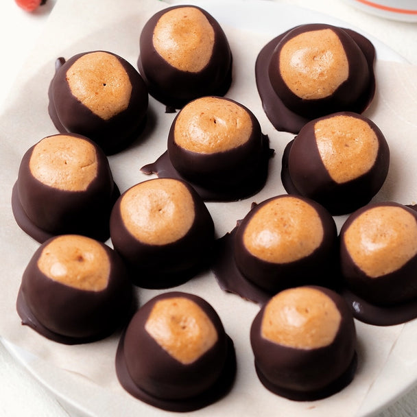Keto Holiday Buckeyes
