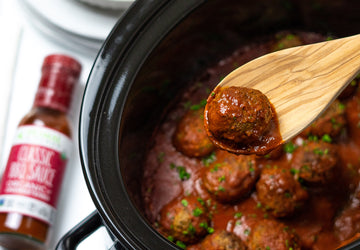 2-Ingredient Slow Cooker Meatballs