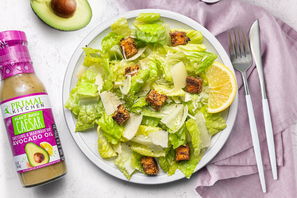 Plant Based Caesar Salad Recipe Primal Kitchen