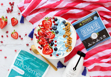Celebrate the 4th of July with Red, White, and Blue Smoothie Bowls!
