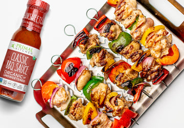 Grilled Chicken Kabobs with Vegetables