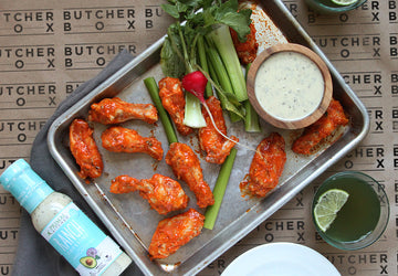 Spicy Wings and Ranch Dressing