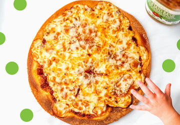 Easy Grain-Free Cheese Pizza (Just 4 Ingredients)