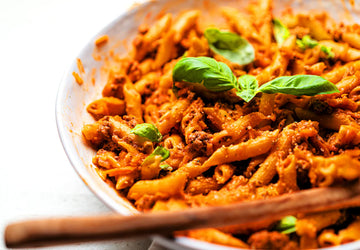 No-Dairy Pasta with Meat Sauce