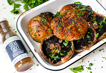 3-Ingredient Grilled Portobello Mushrooms