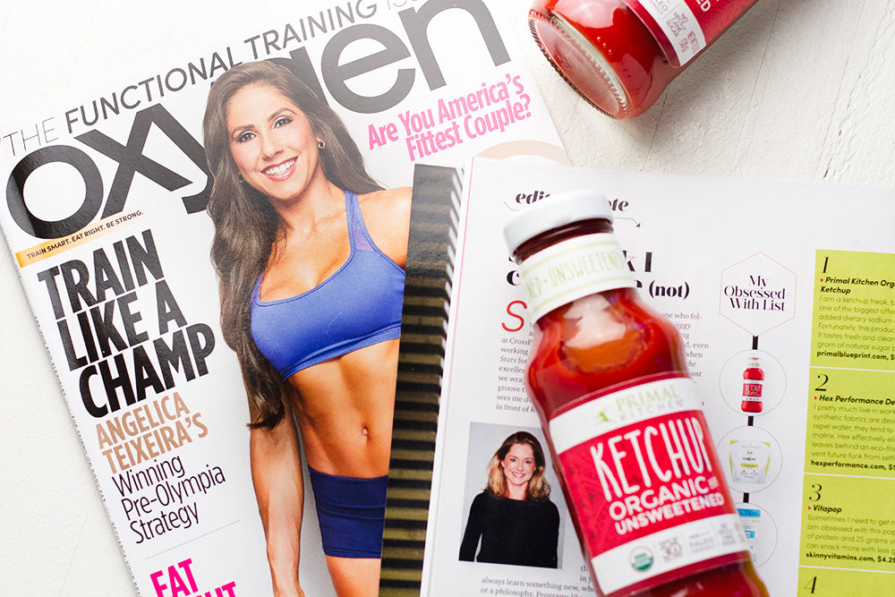 Primal Kitchen Ketchup in Oxygen Magazine's Top Fitness Finds!