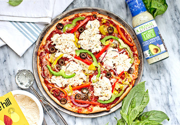 Plant-Based Ranch Pizza