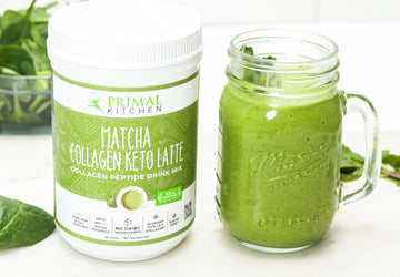 Matcha Mint Keto Green Smoothie