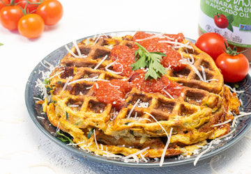 Paleo Spaghetti Waffles (Chaffles)