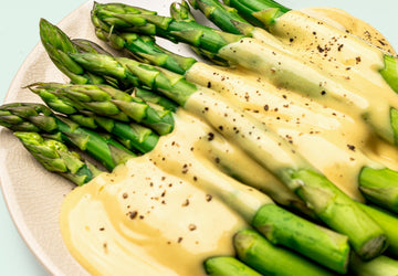 Steamed Asparagus with Hollandaise