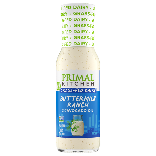 Primal Kitchen Grass-Fed Dairy Buttermilk Ranch Dressing Primal Kitchen Grass-Fed Dairy Buttermilk Ranch Dressing
