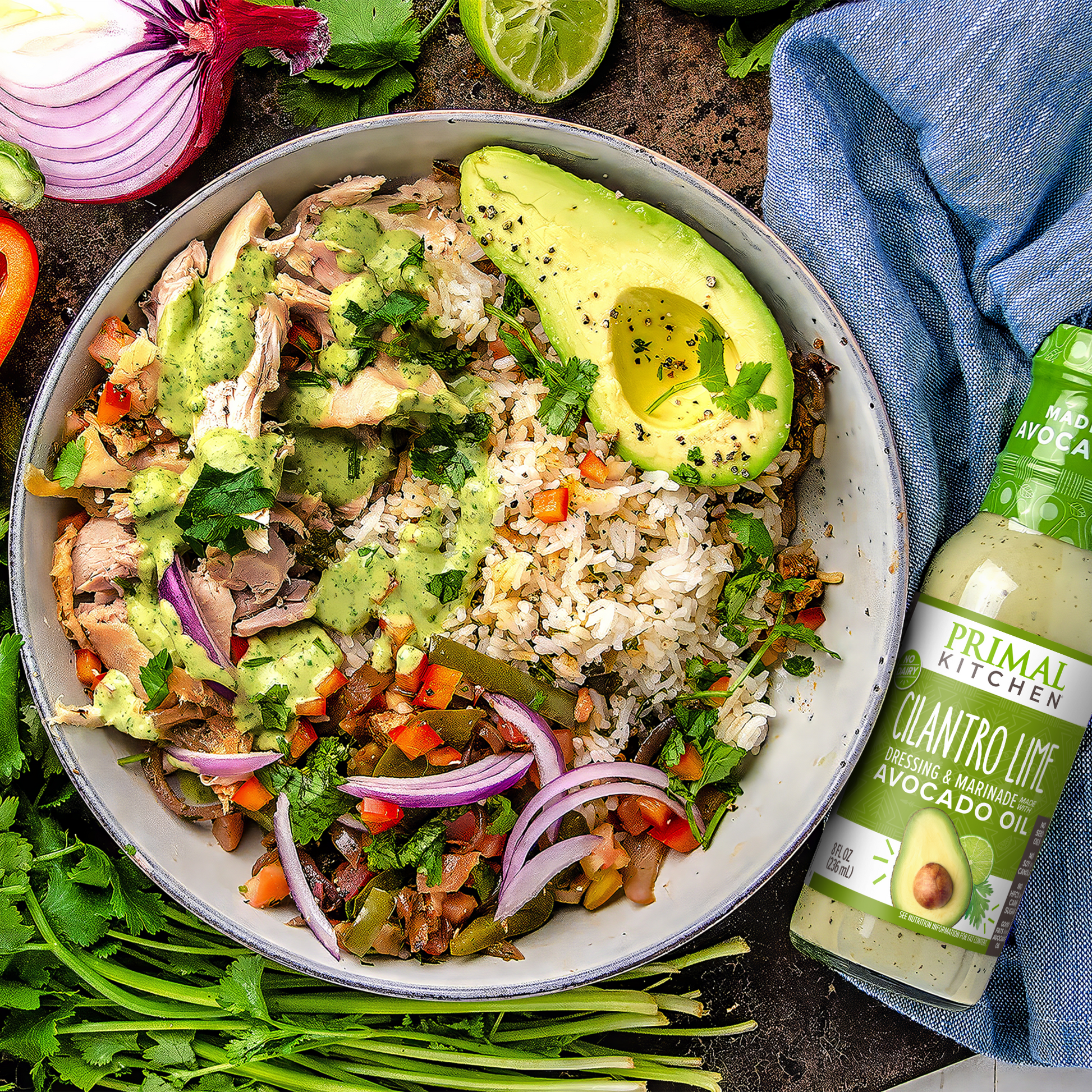 Cilantro Lime Dressing | No Seed Oils or Soy Cilantro Lime Dressing | No Seed Oils or Soy