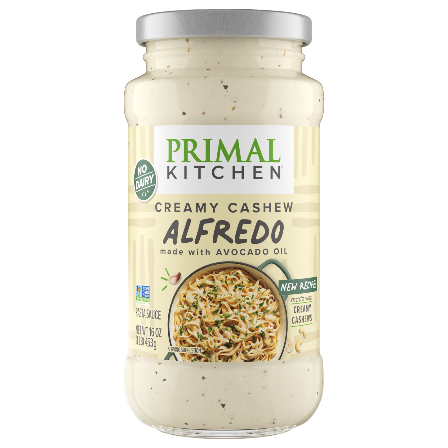 Creamy Cashew Alfredo Sauce