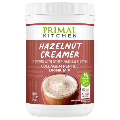 No Dairy Hazelnut Collagen Coffee Creamer | Primal Kitchen No Dairy Hazelnut Collagen Coffee Creamer | Primal Kitchen
