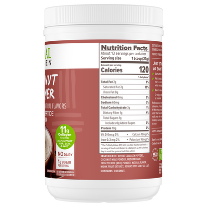 No Dairy Hazelnut Collagen Creamer
